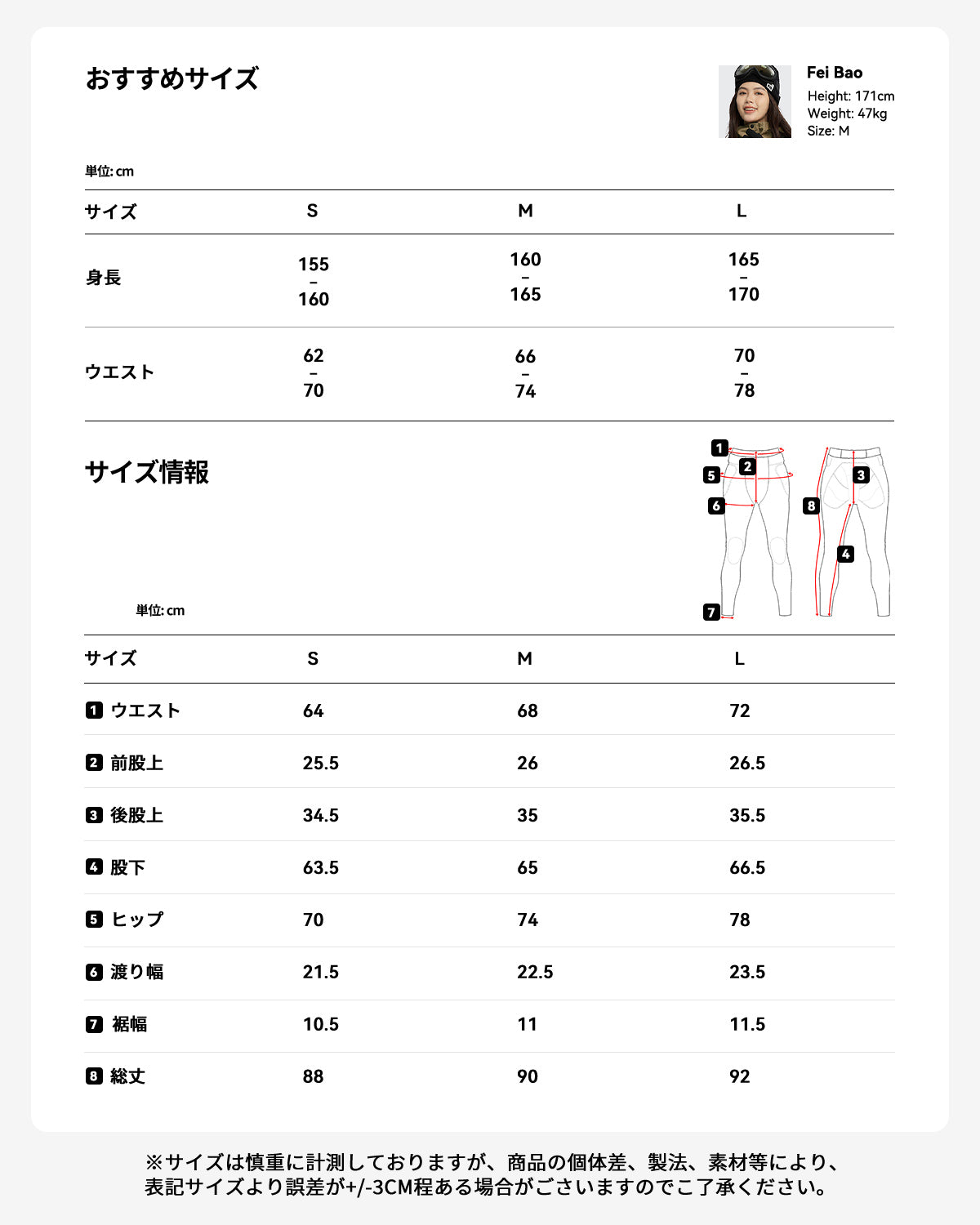 スキー スノーボード ウェア ヒッププロテクター インナー ロングタイプ レディース al-sp24045