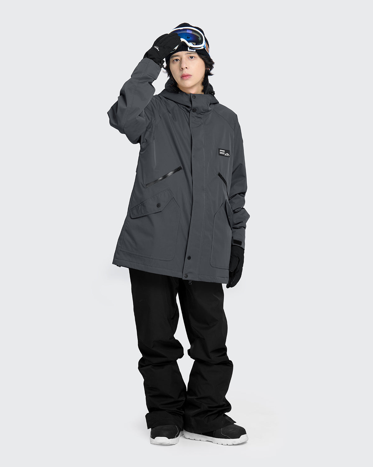 #カラー_ivグレー/ブラック