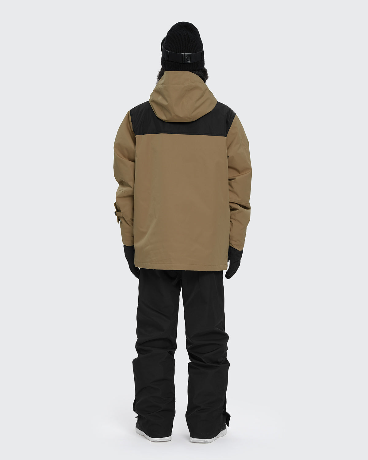 #カラー_mochabeige×black /black