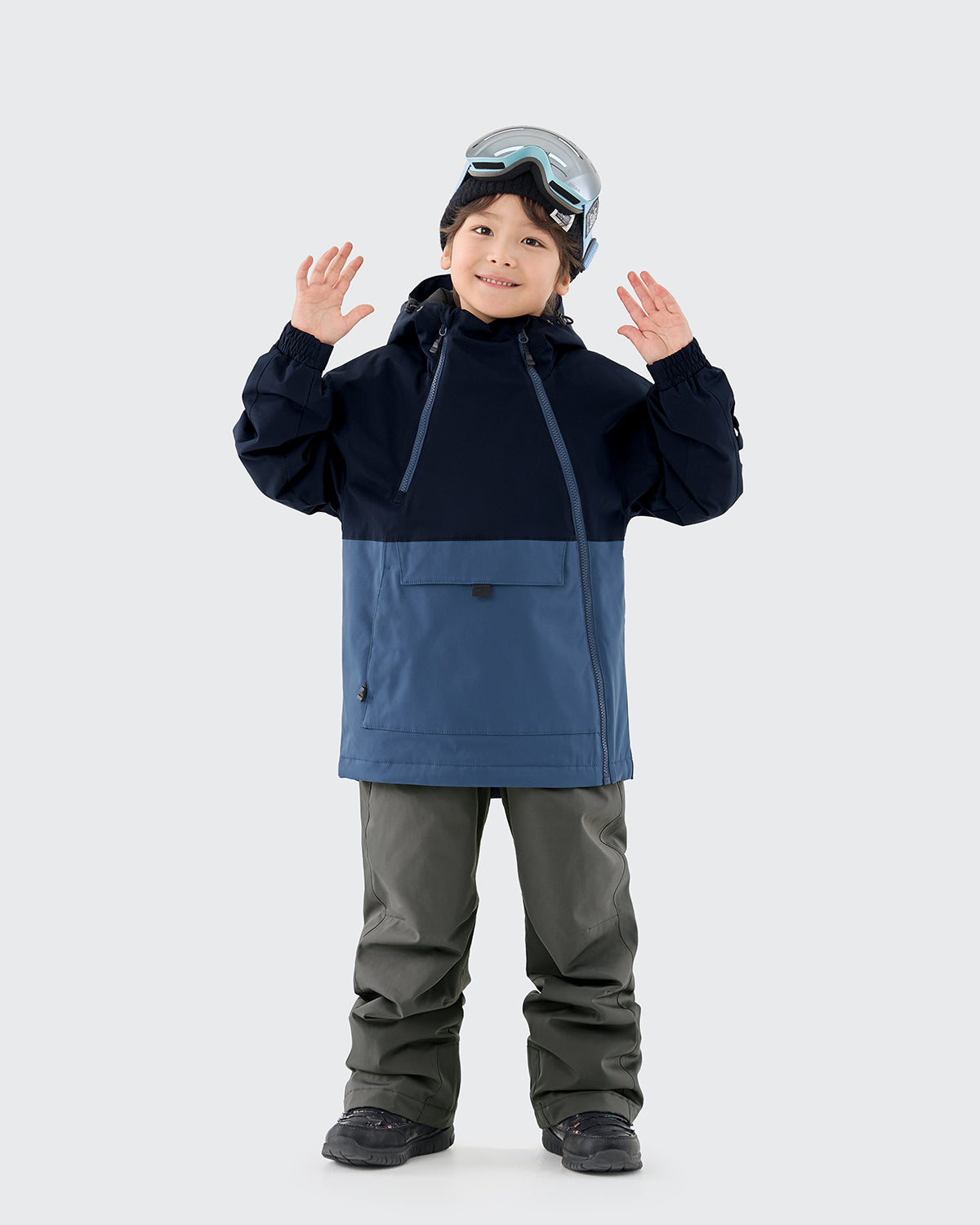 #カラー_navy×darkblue/gray