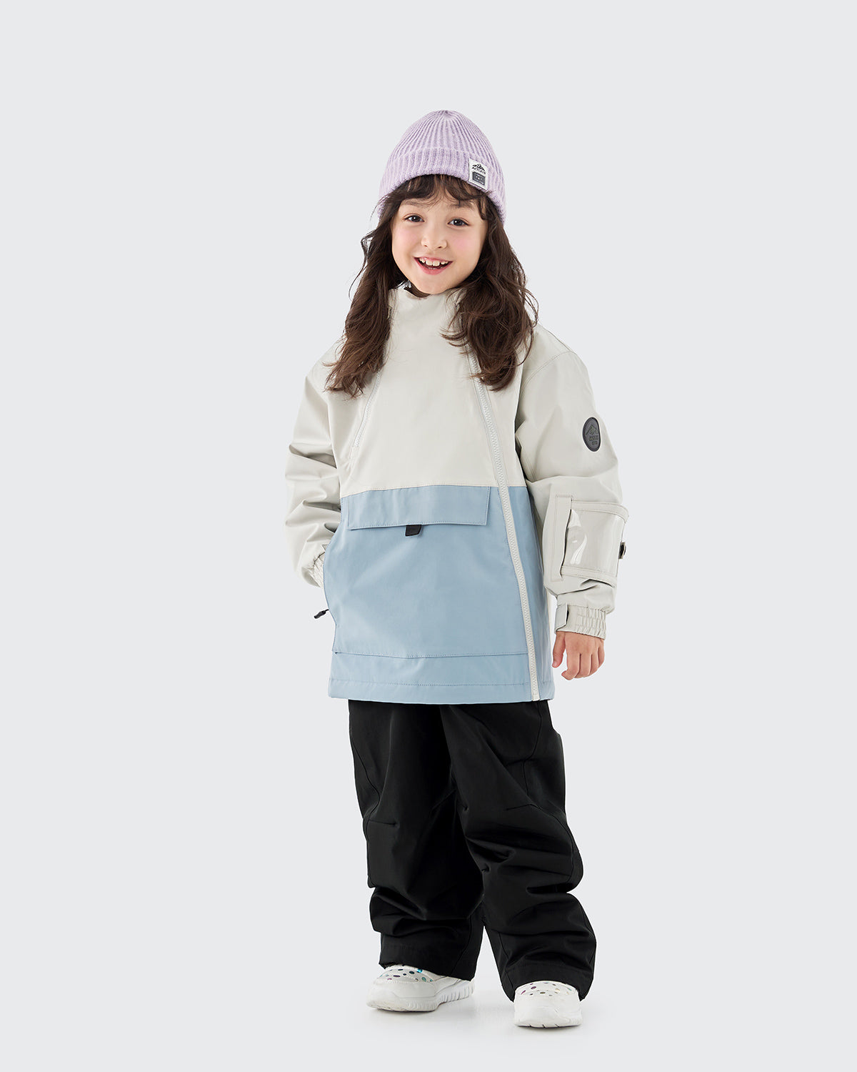 #カラー_creamwhite×babyblue/black