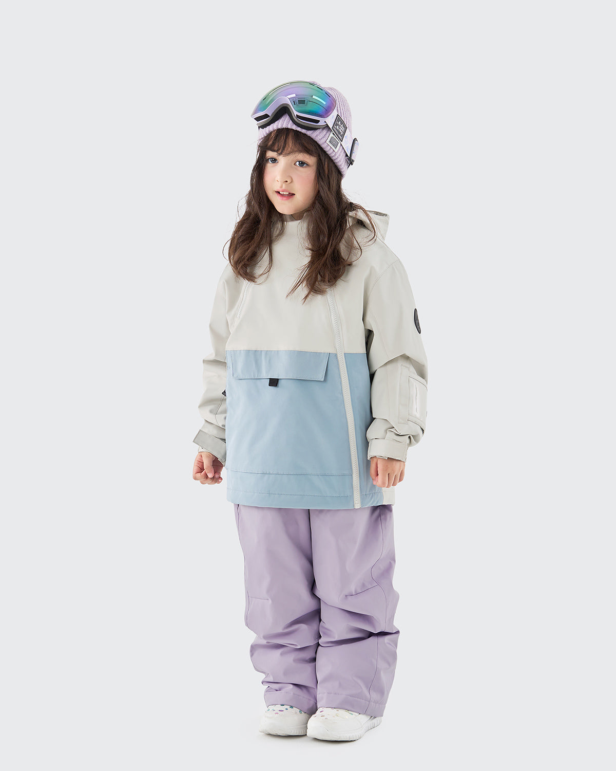 #カラー_creamwhite×babyblue/lavender