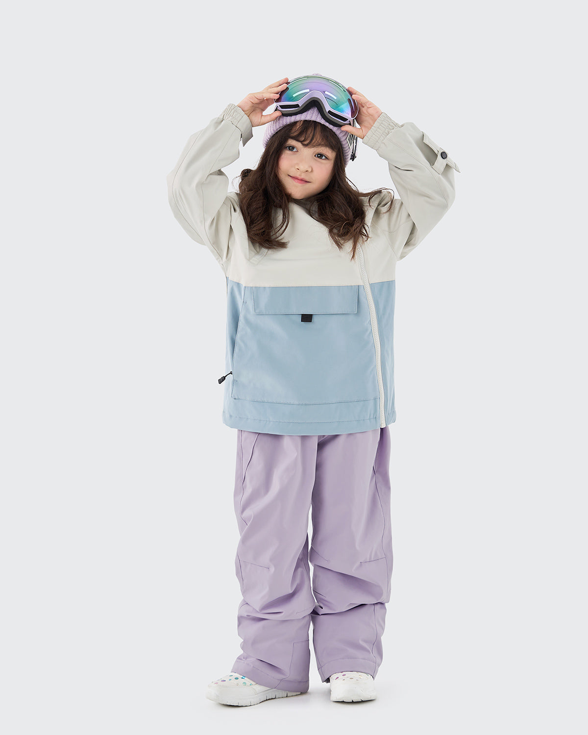 #カラー_creamwhite×babyblue/lavender