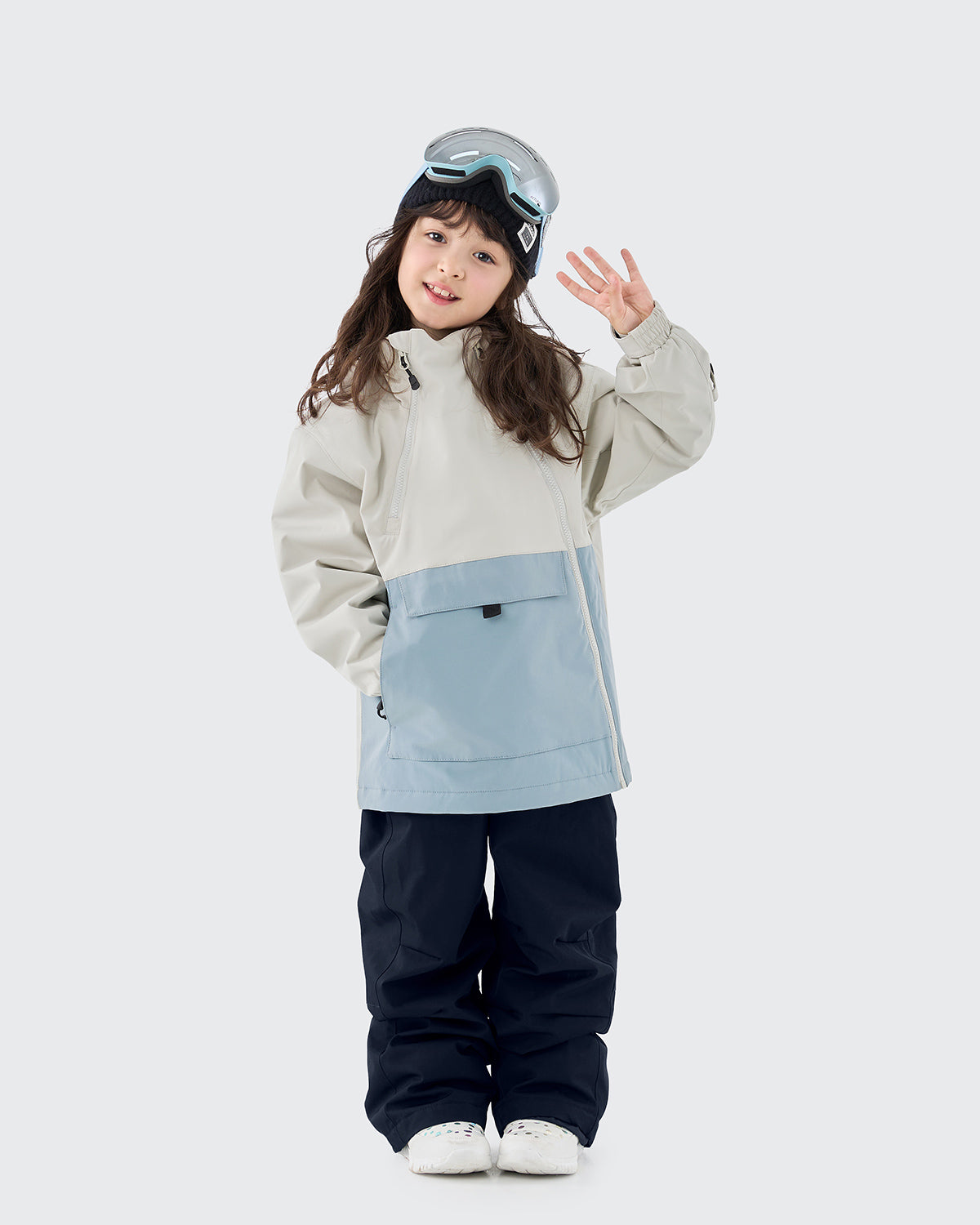 #カラー_creamwhite×babyblue/navy