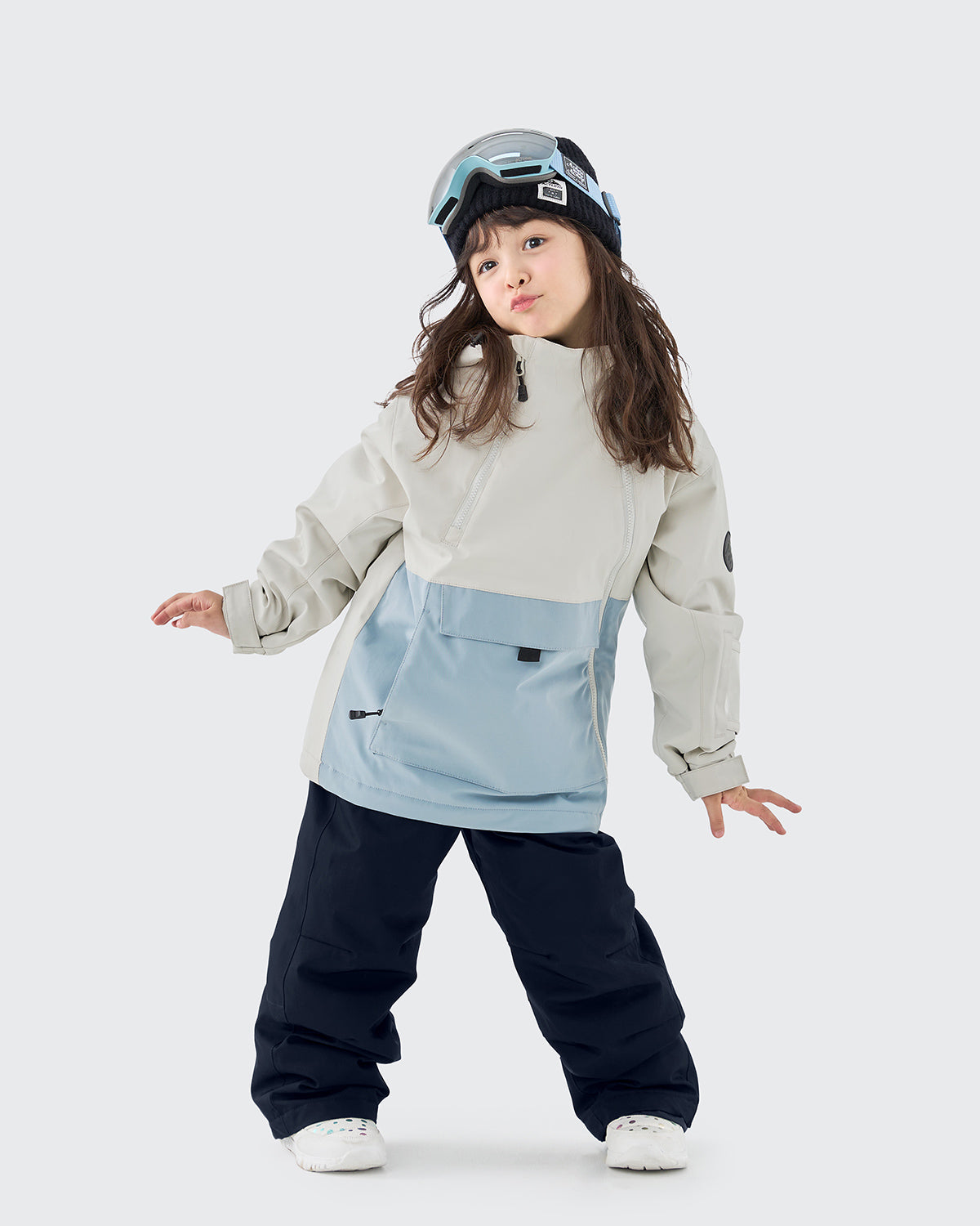 #カラー_creamwhite×babyblue/navy