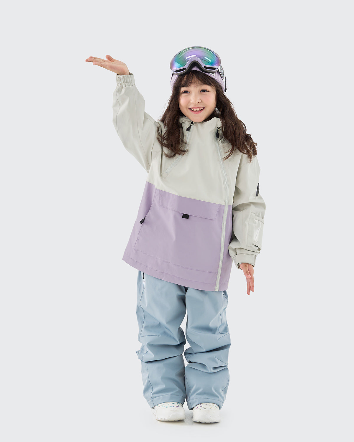 #カラー_creamwhite×lavender/babyblue