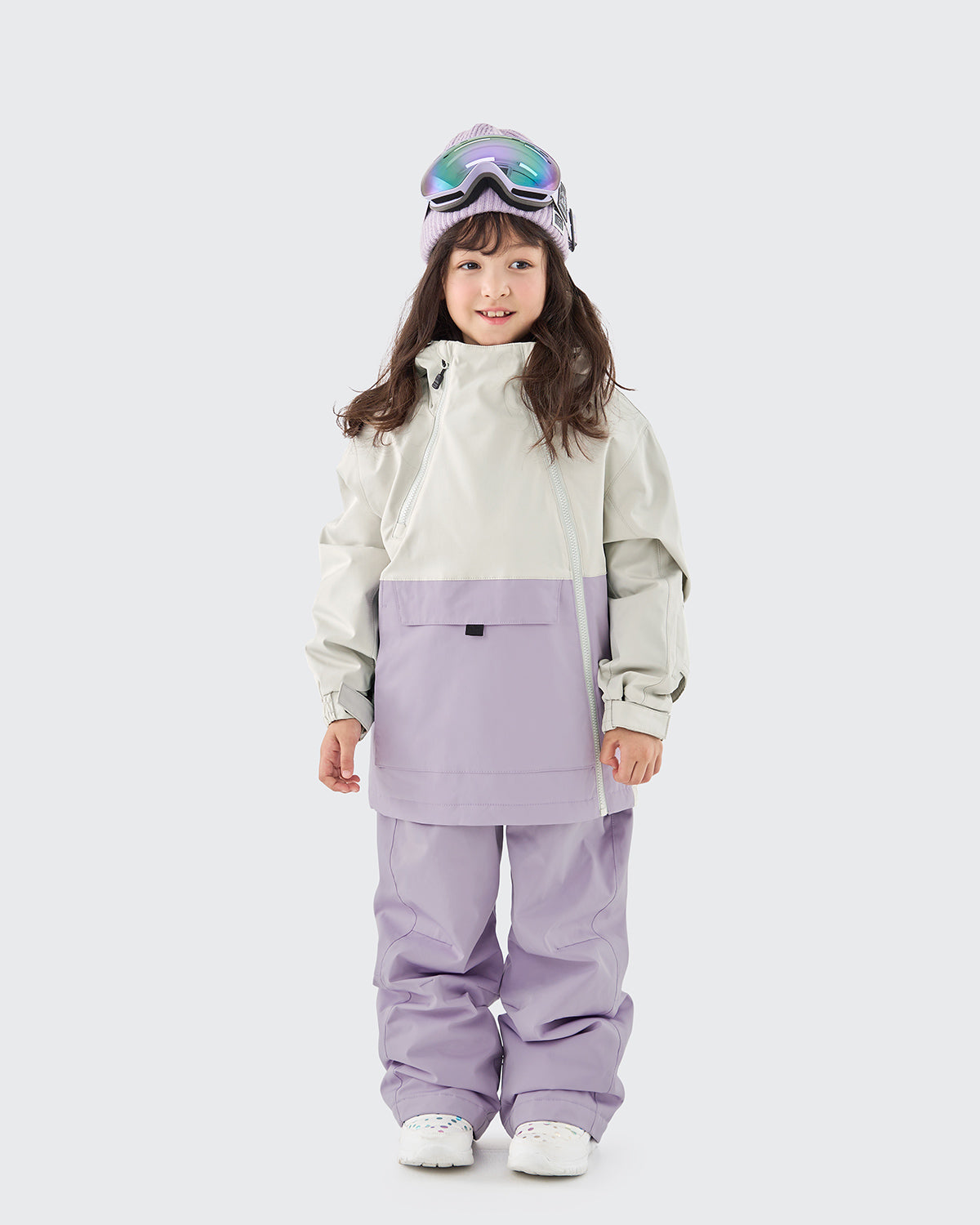 #カラー_creamwhite×lavender/lavender