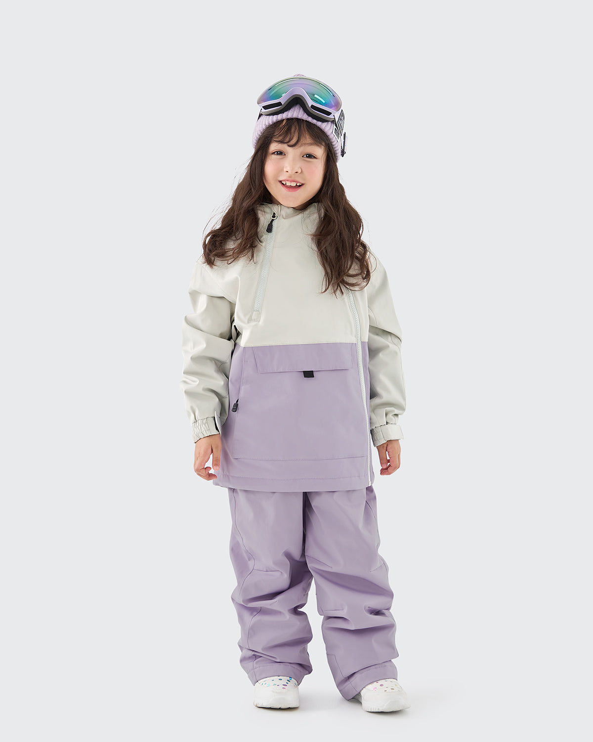 #カラー_creamwhite×lavender/lavender