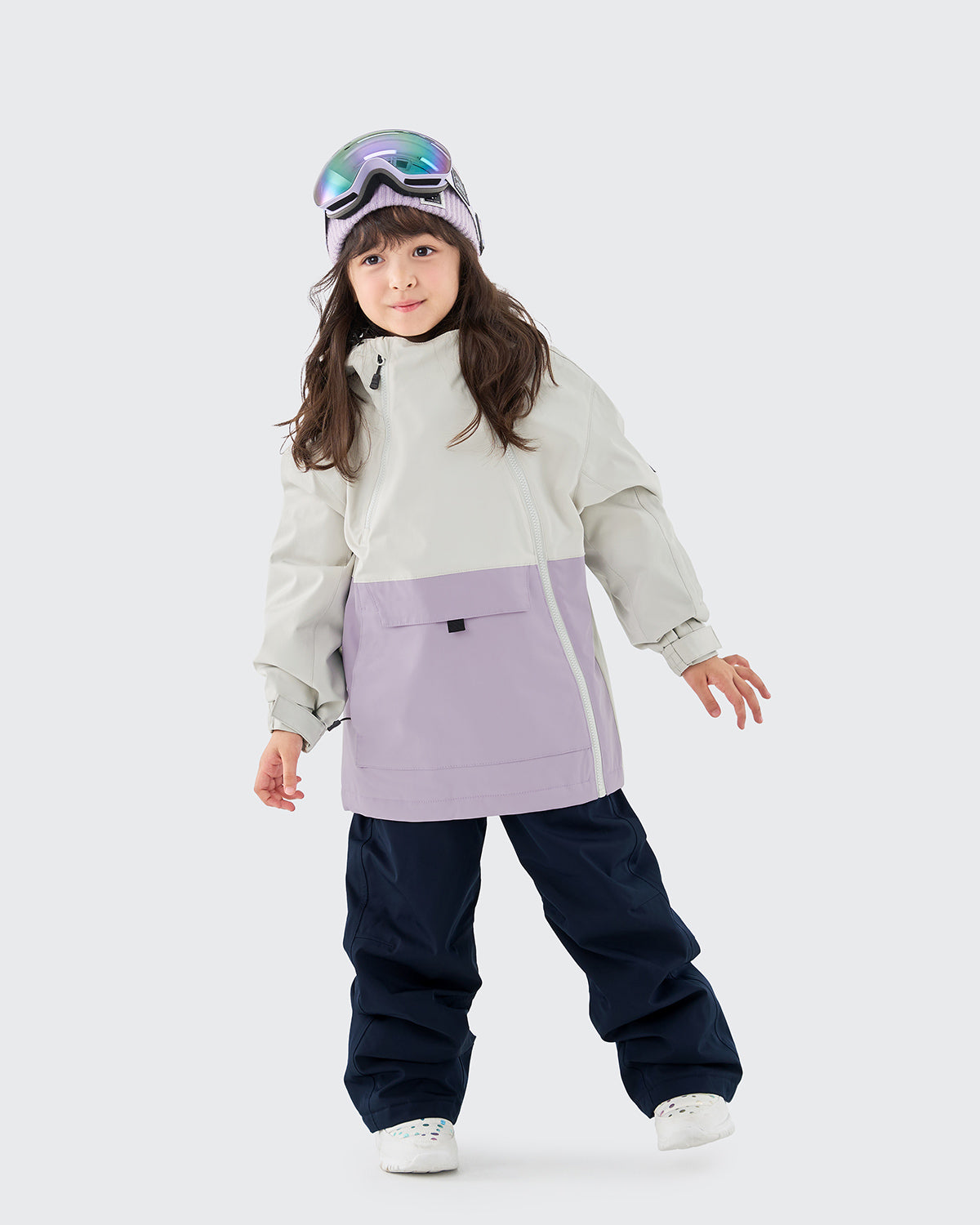 #カラー_creamwhite×lavender/navy