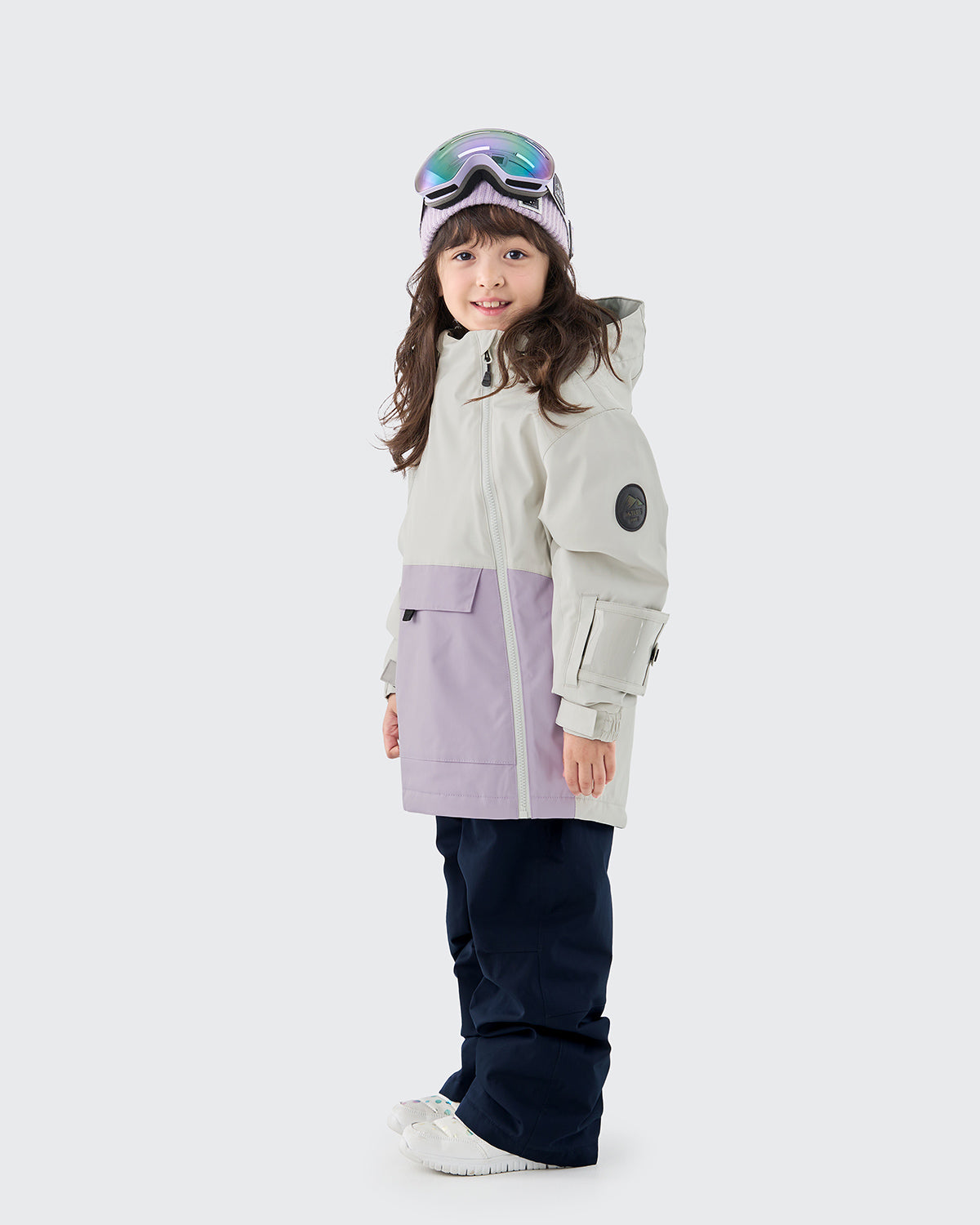 #カラー_creamwhite×lavender/navy