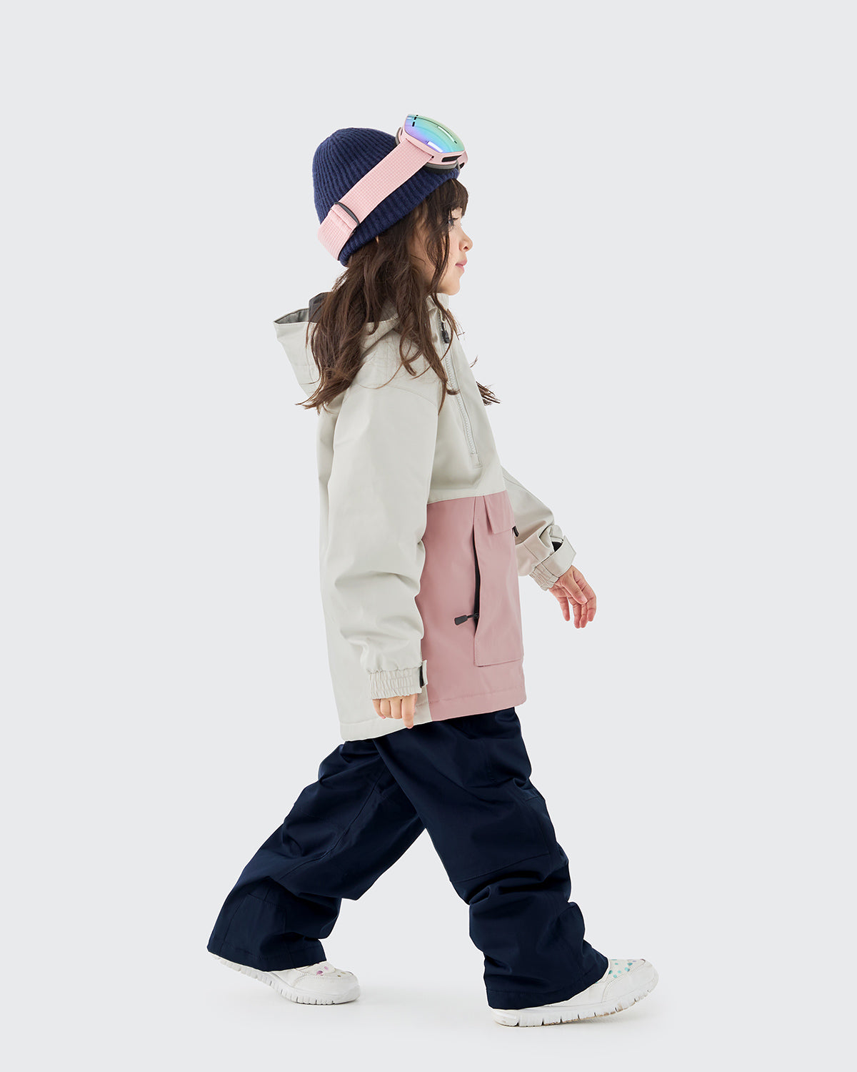 #カラー_creamwhite×pink/navy