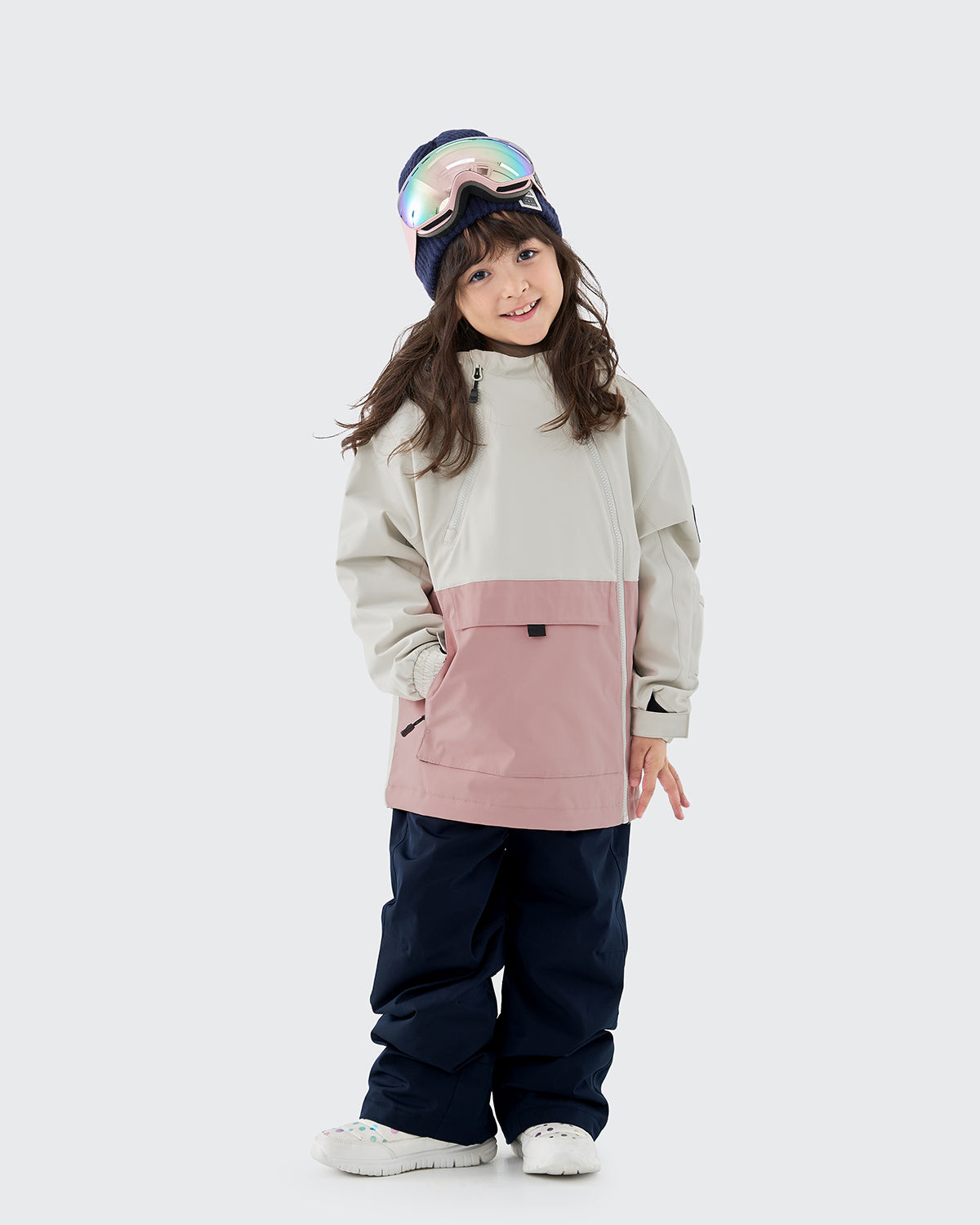 #カラー_creamwhite×pink/navy