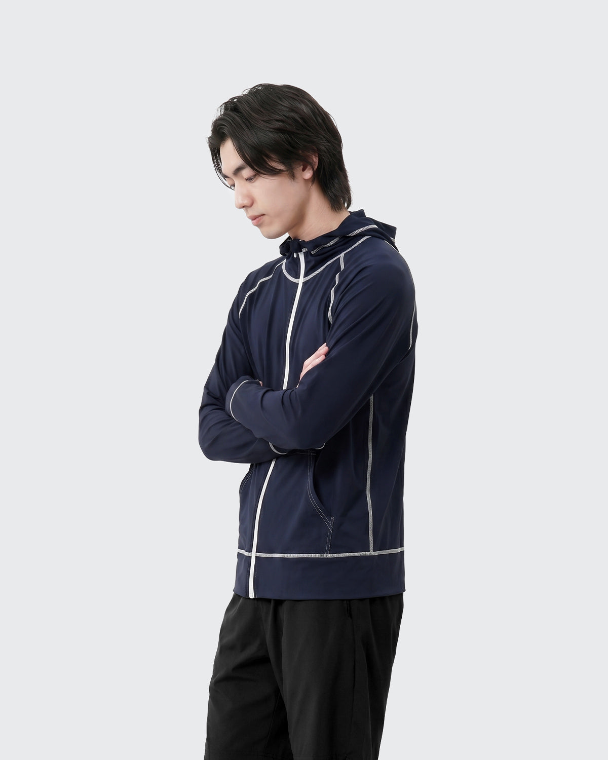 #カラー_ネイビー×ホワイト