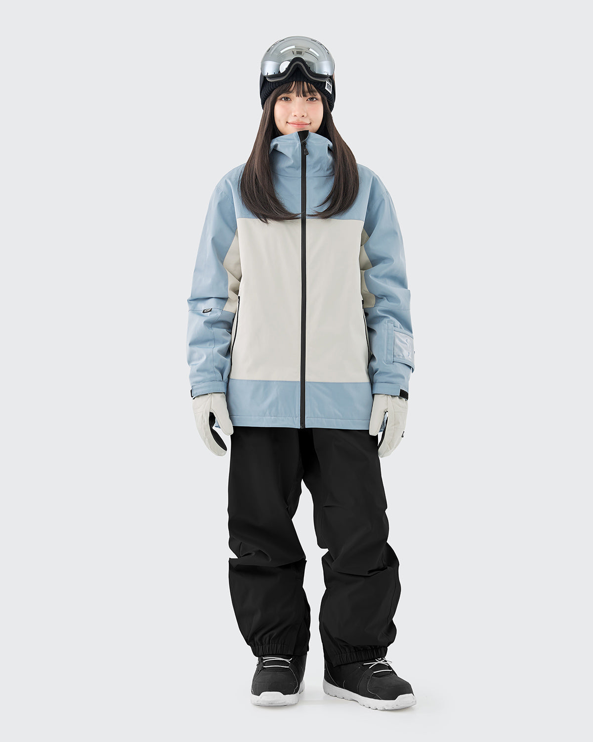 #カラー_baby blue/black