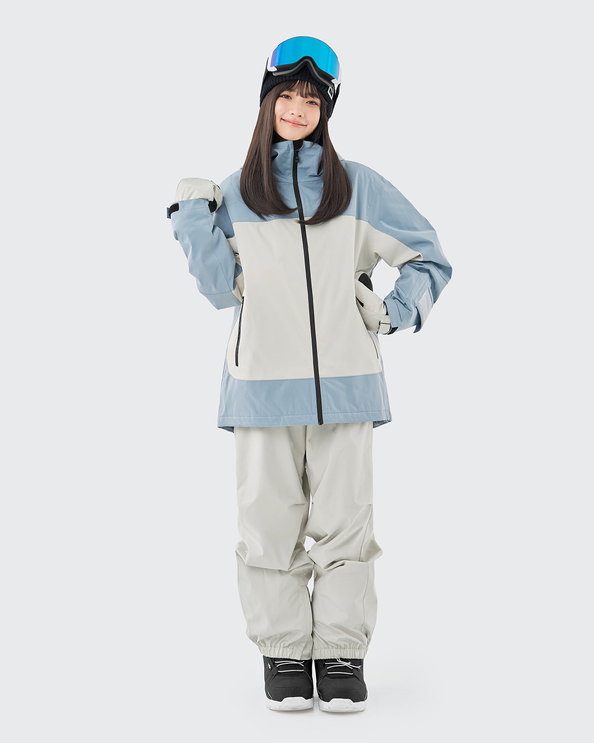 #カラー_baby blue/cream white