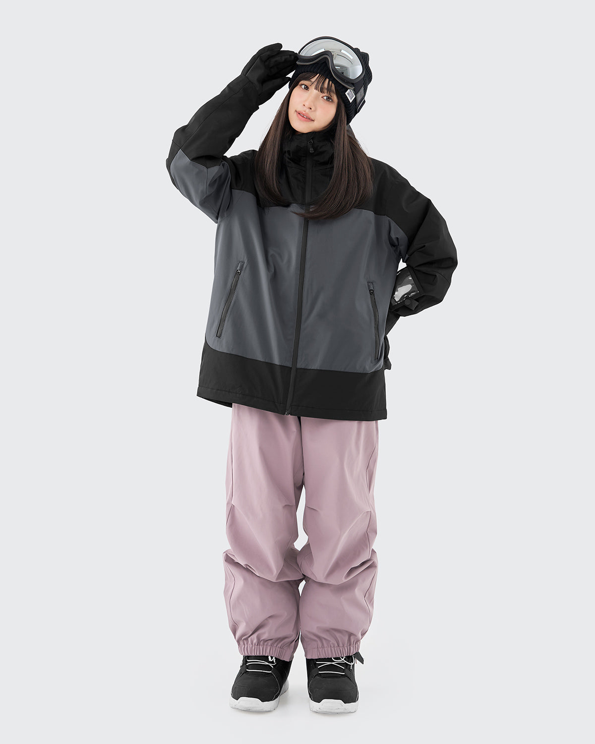 #カラー_black/smoky purple