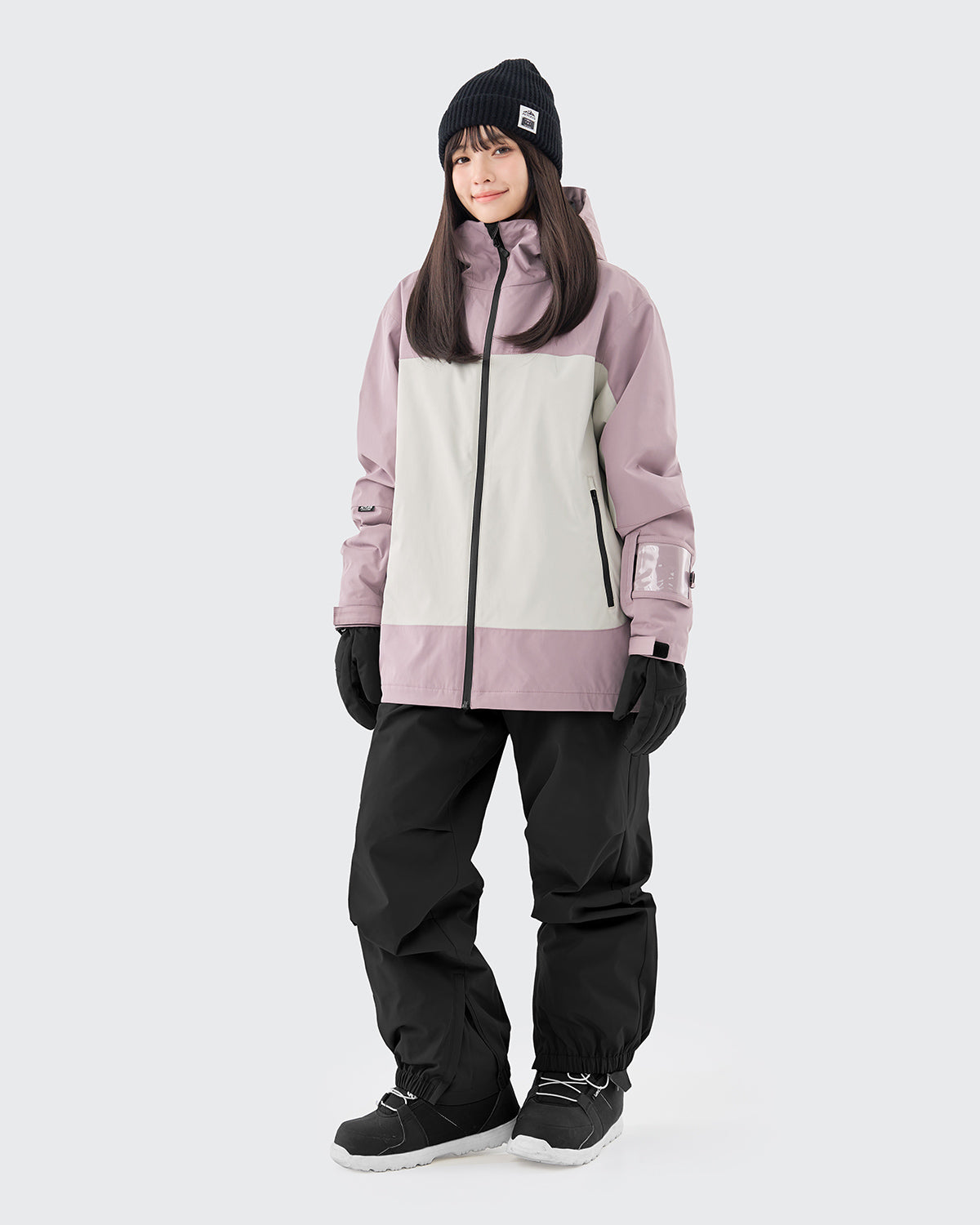 #カラー_smoky purple/black
