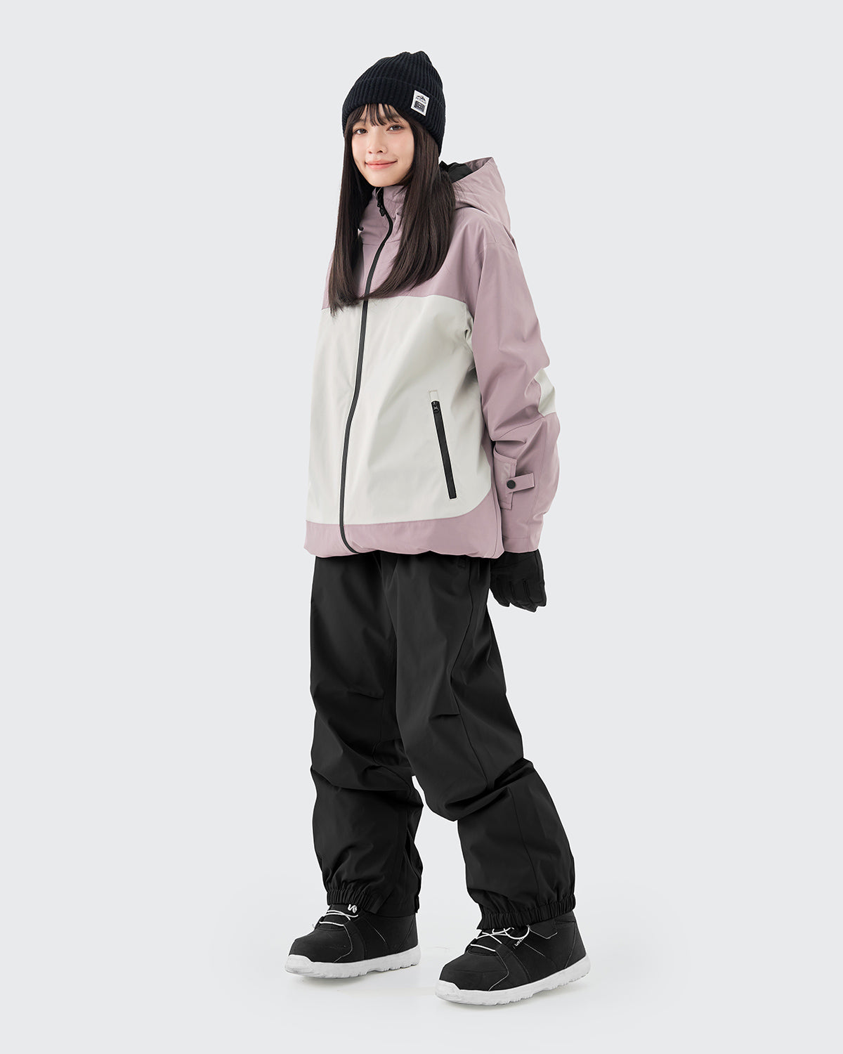 #カラー_smoky purple/black