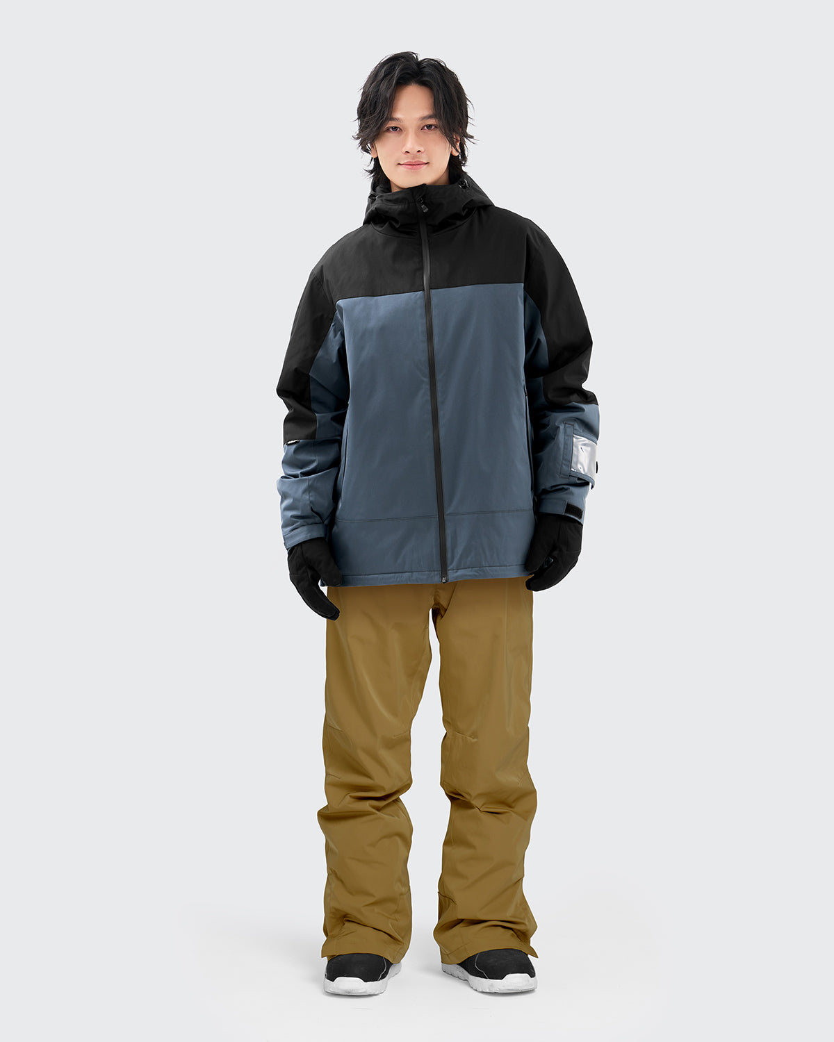 #カラー_black×darknavy/マスタード