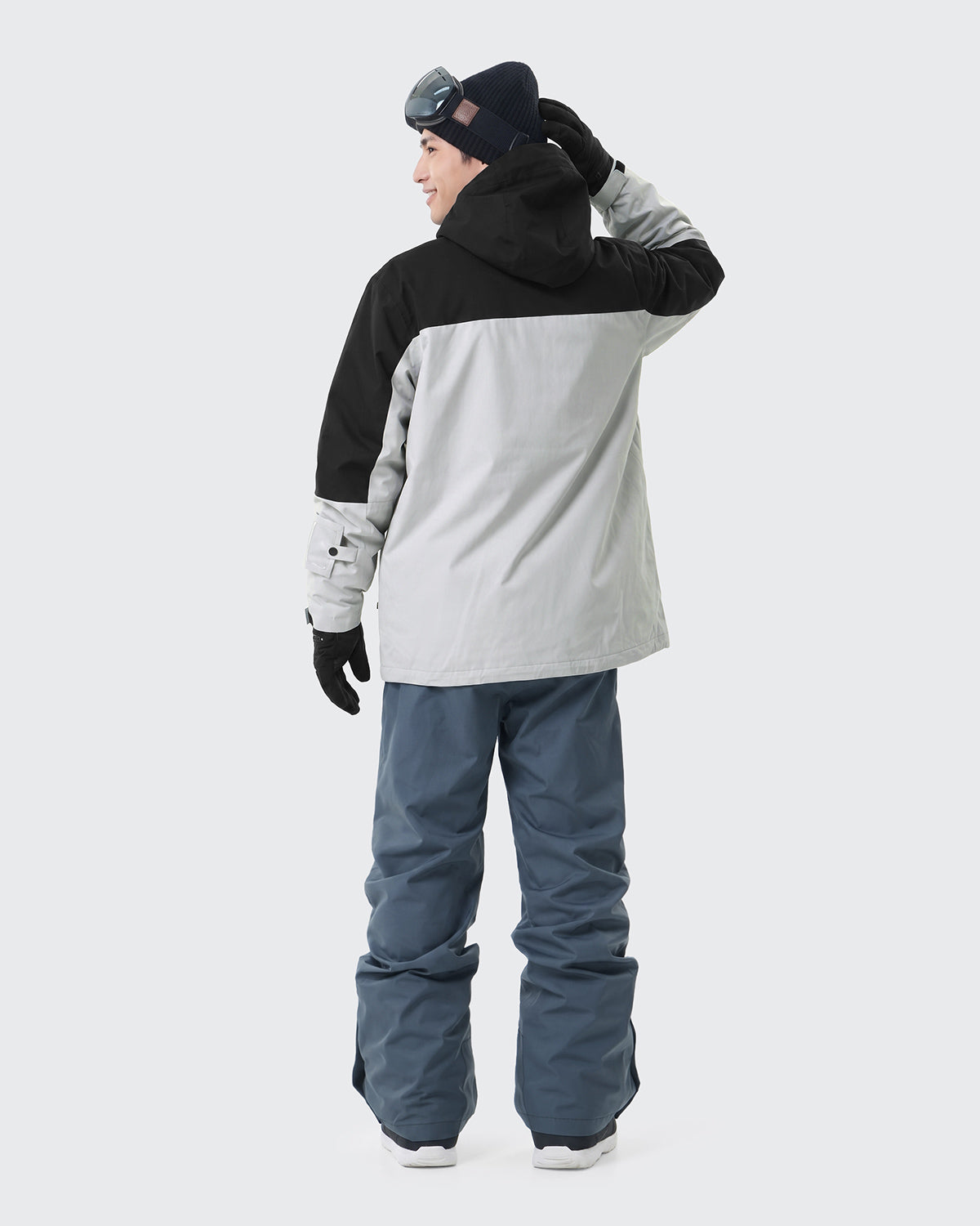 #カラー_black×light gray/dkネイビー