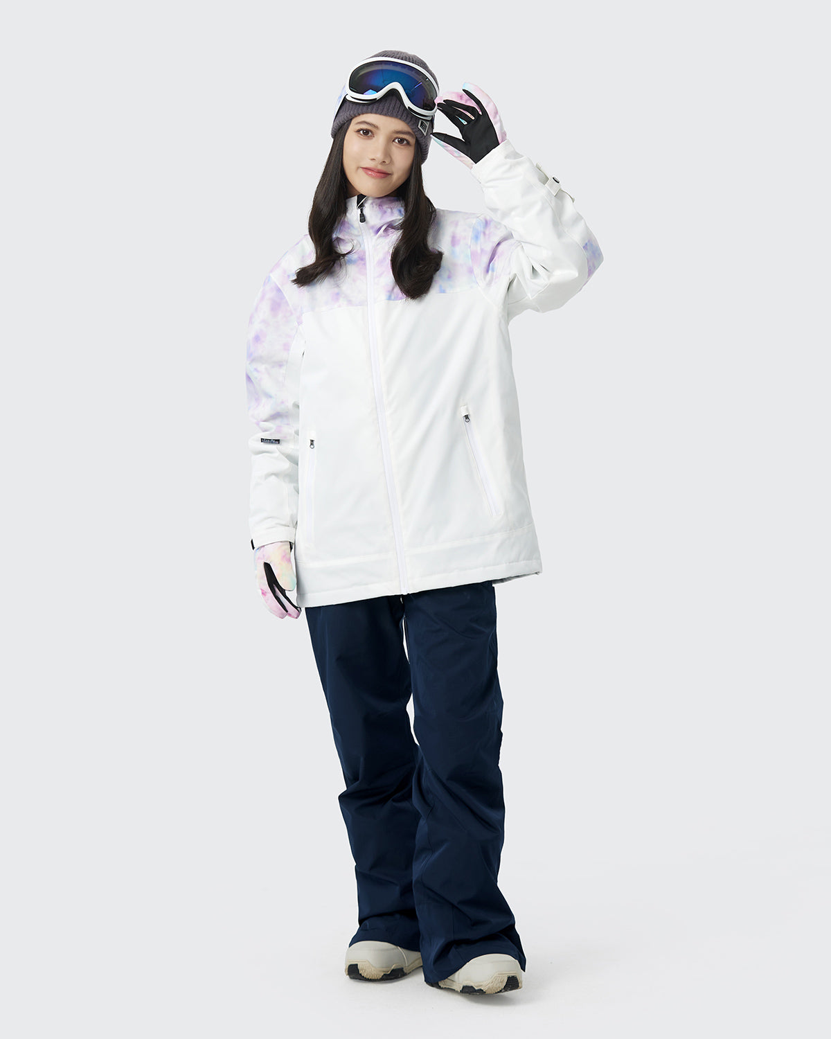 #カラー_D08×white/ネイビー