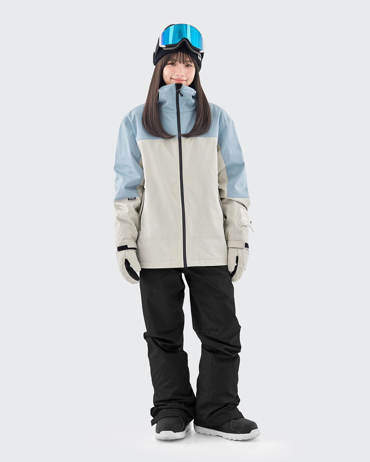 #カラー_baby blue×white/ブラック