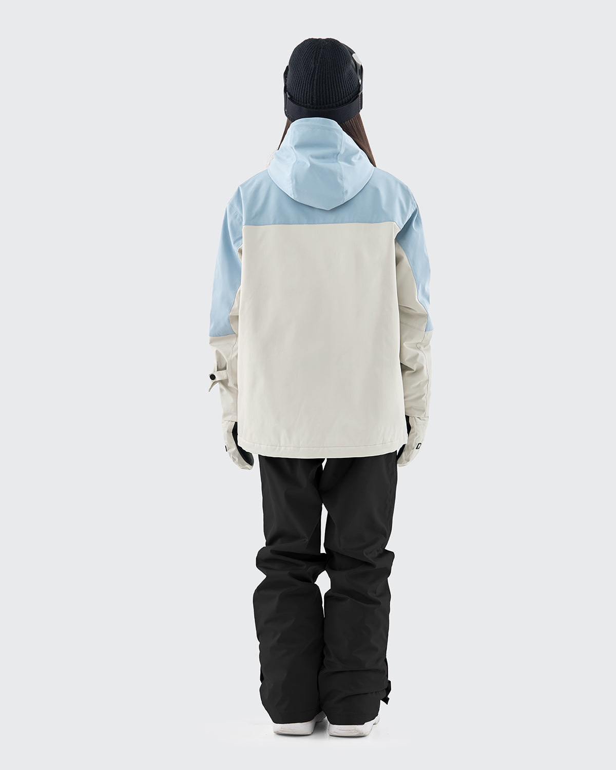 #カラー_baby blue×white/ブラック