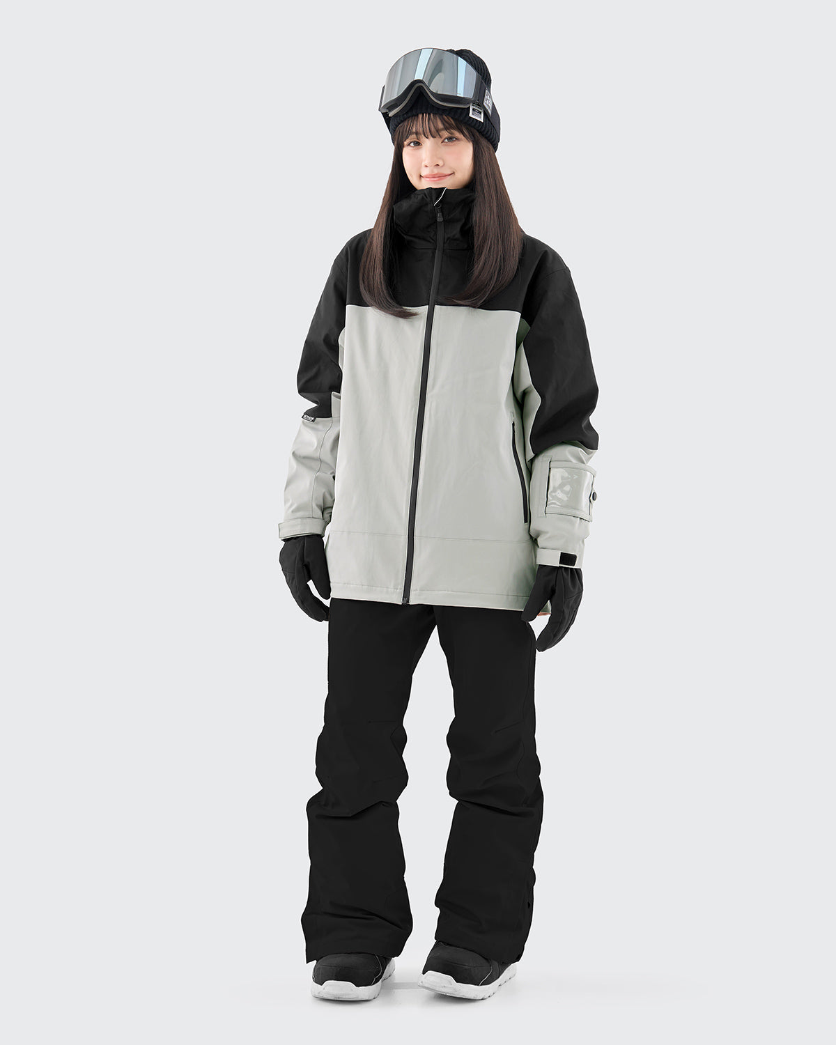 #カラー_black×light gray/ブラック