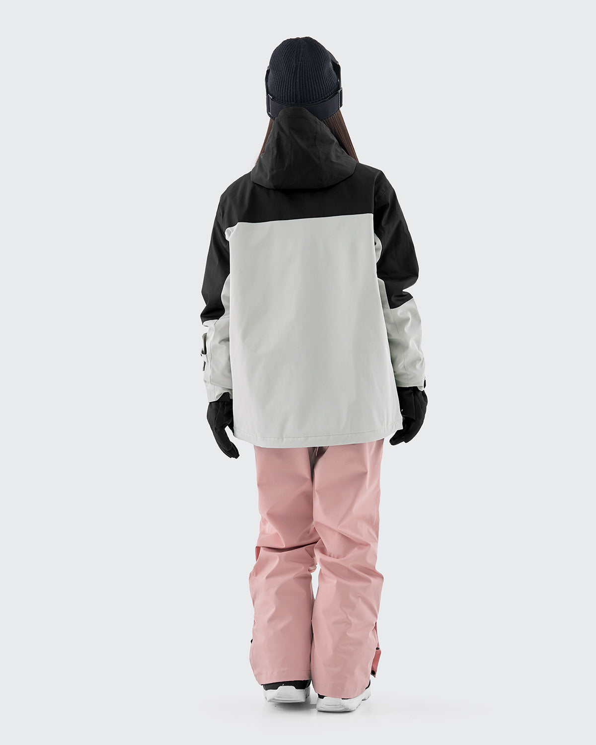 #カラー_black×light gray/ピンク