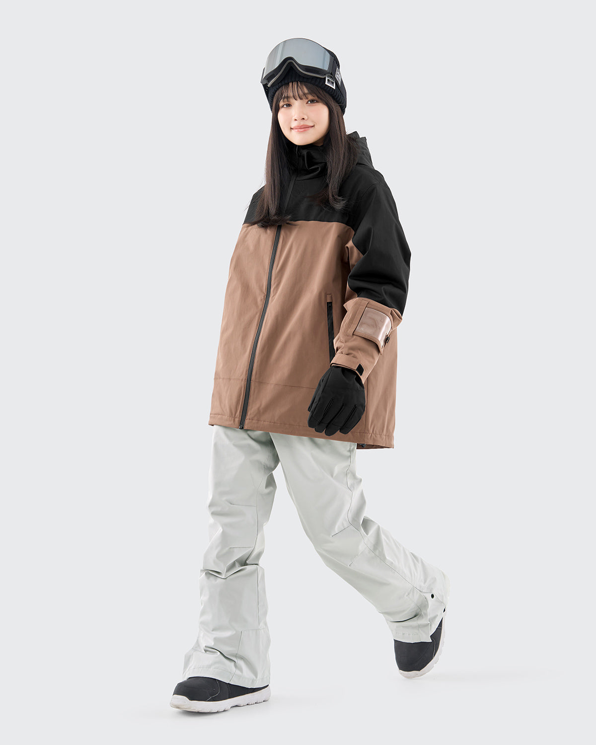 #カラー_black×mocha/ライトグレー