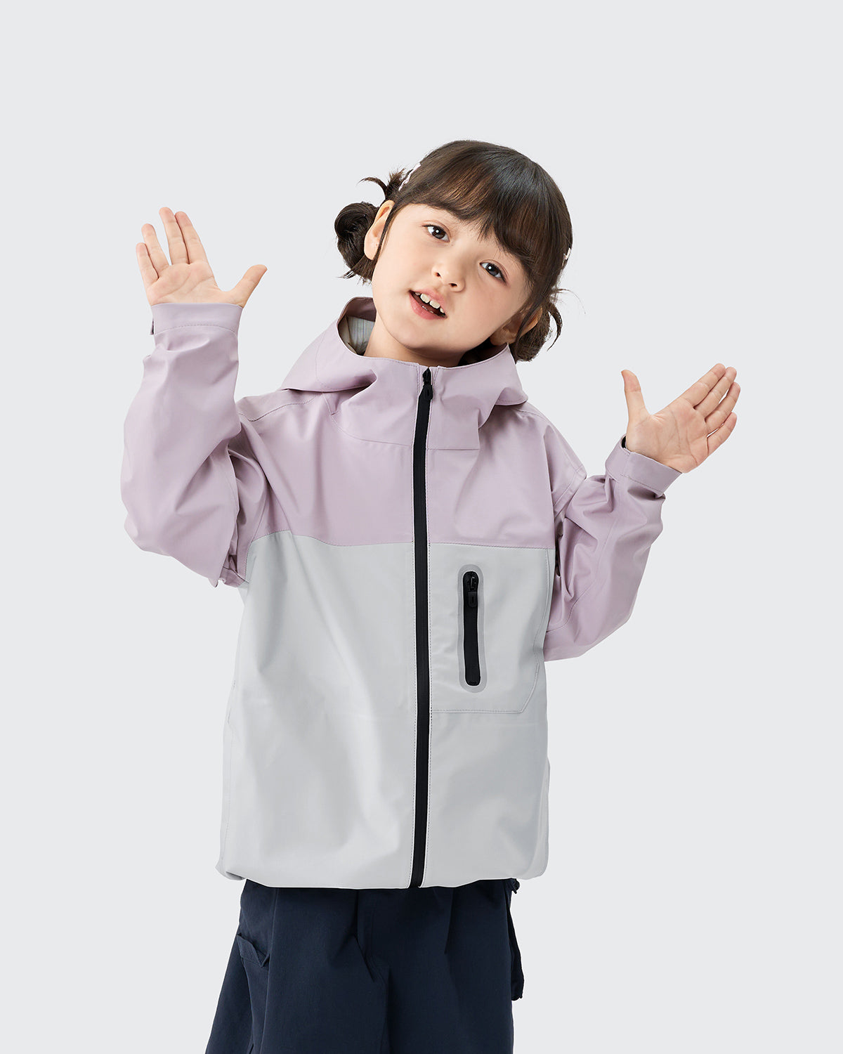 #カラー_ラベンダー×ライトグレー