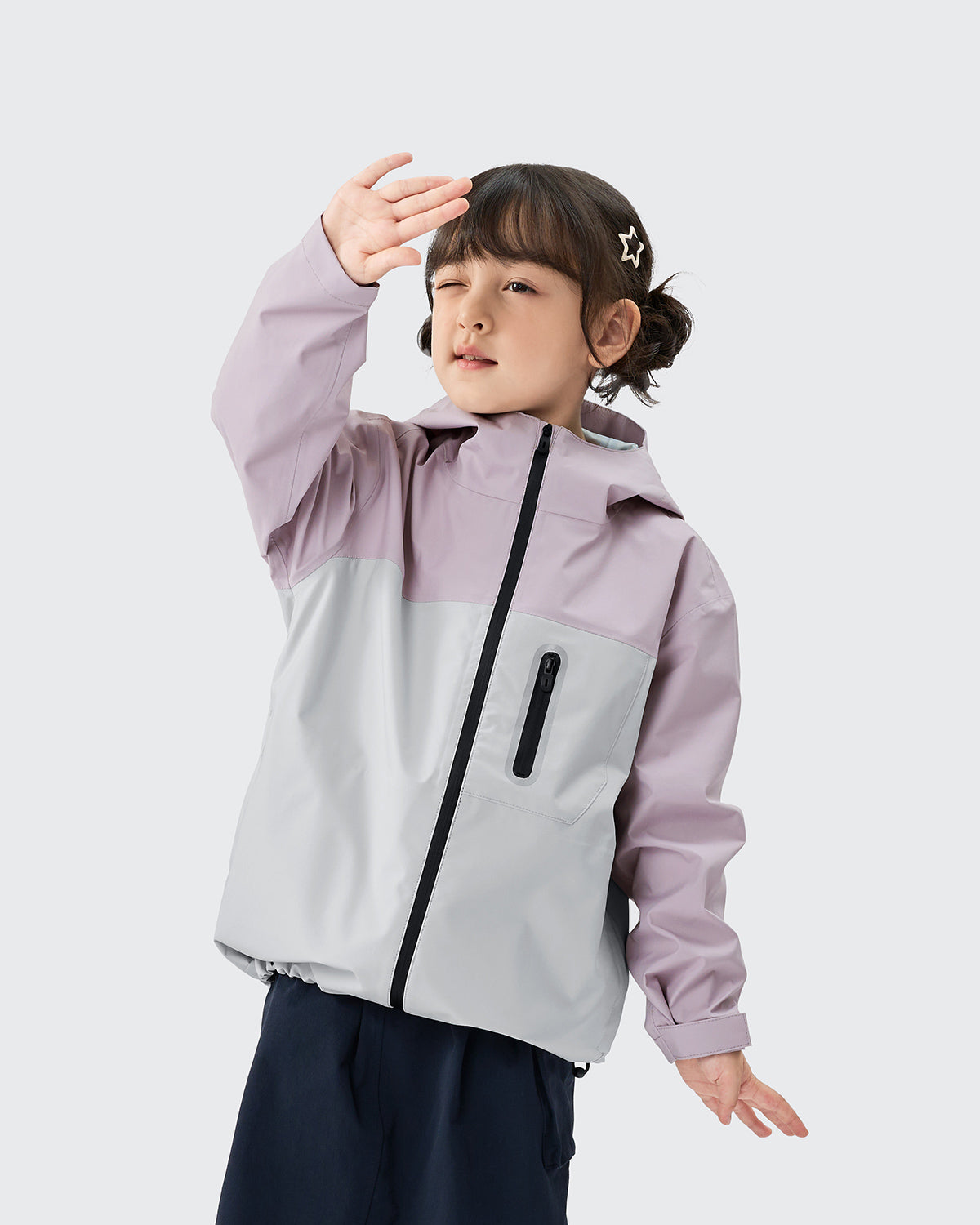 #カラー_ラベンダー×ライトグレー