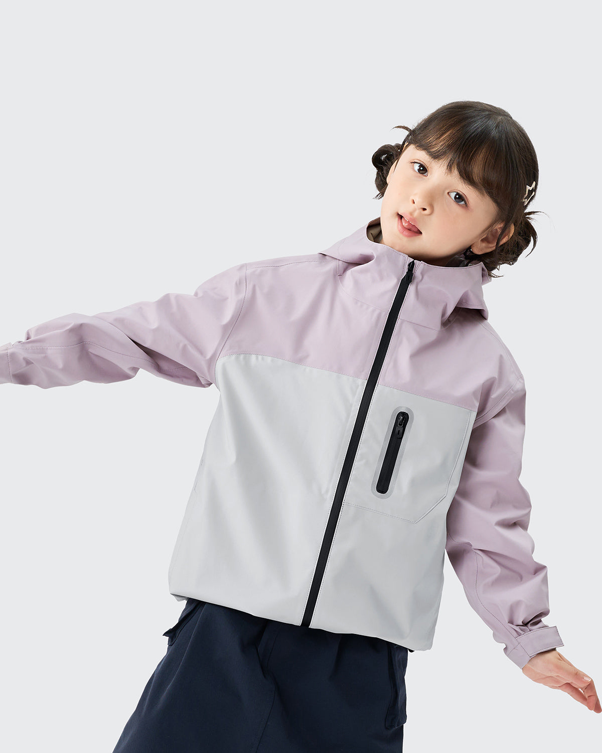 #カラー_ラベンダー×ライトグレー