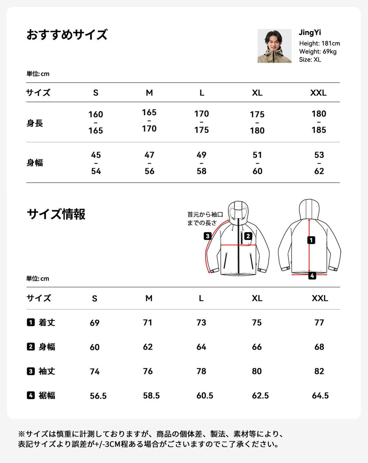 マウンテンパーカー ウィンドブレーカー レインウェア ジャケット単品 メンズ al-rj25072