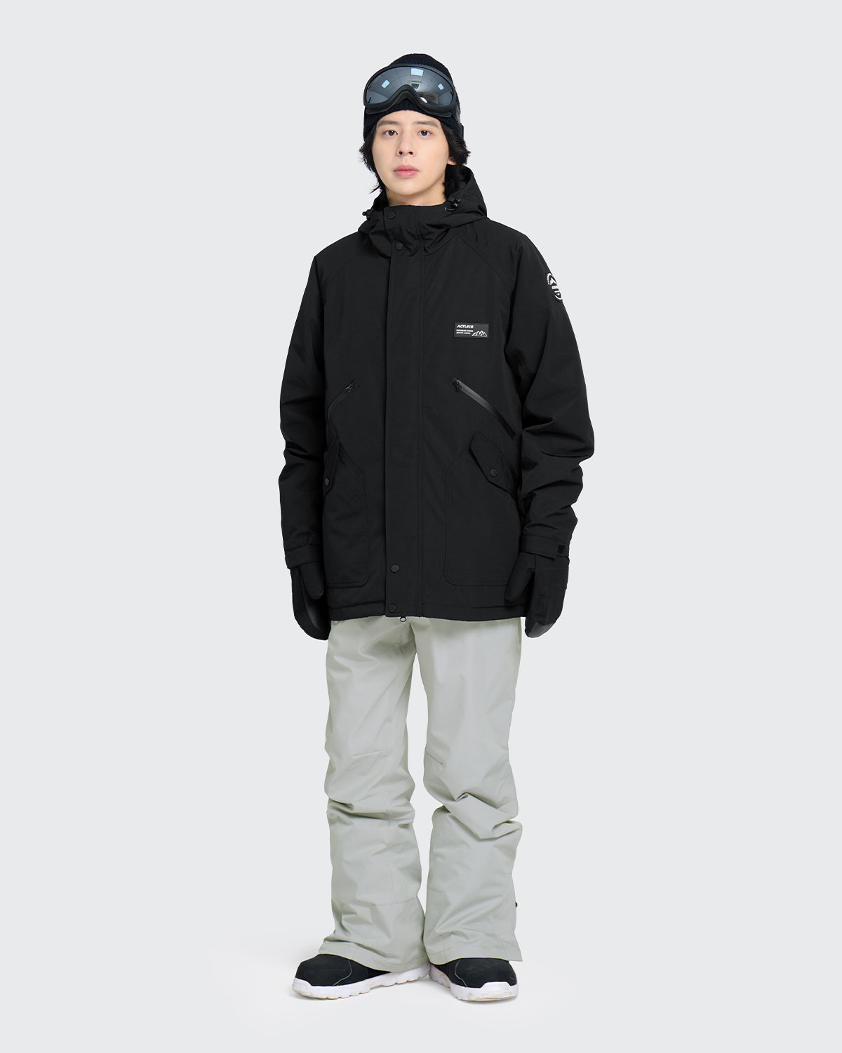 #カラー_ブラック／ライトグレー