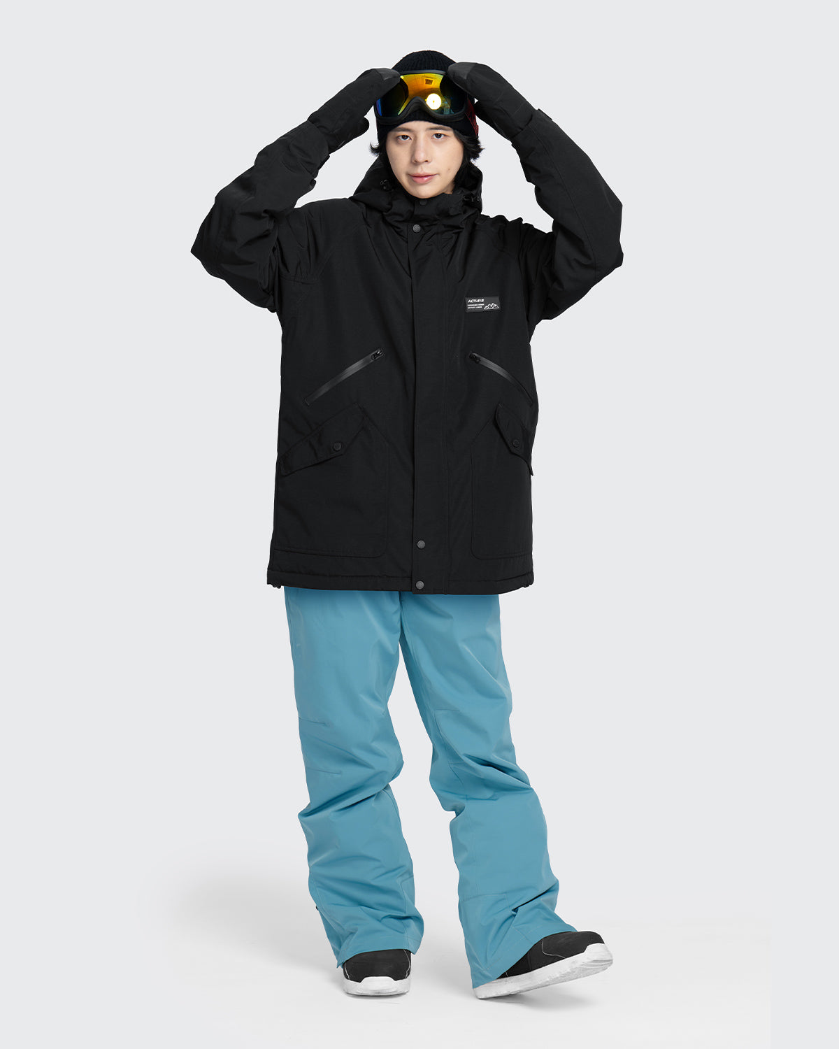 #カラー_ブラック／stブルー