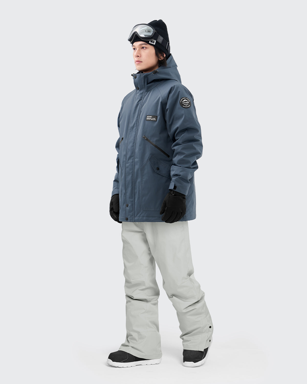 #カラー_ダークネイビー／ライトグレー