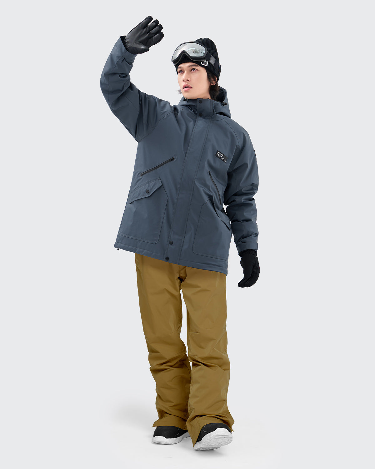 #カラー_ダークネイビー／マスタード