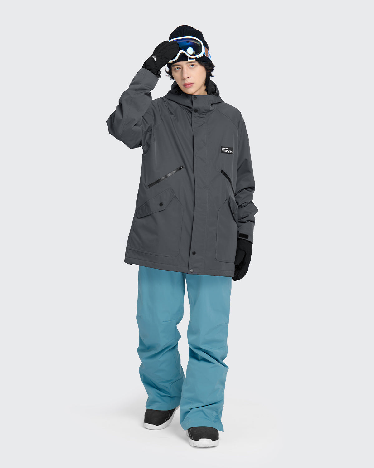 #カラー_ivグレー／stブルー