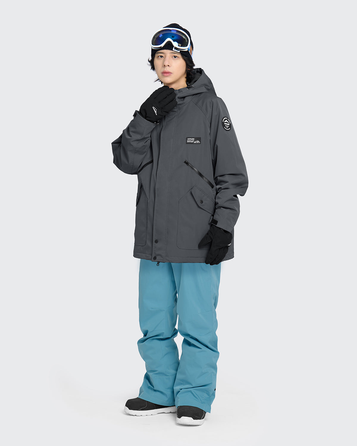 #カラー_ivグレー／stブルー