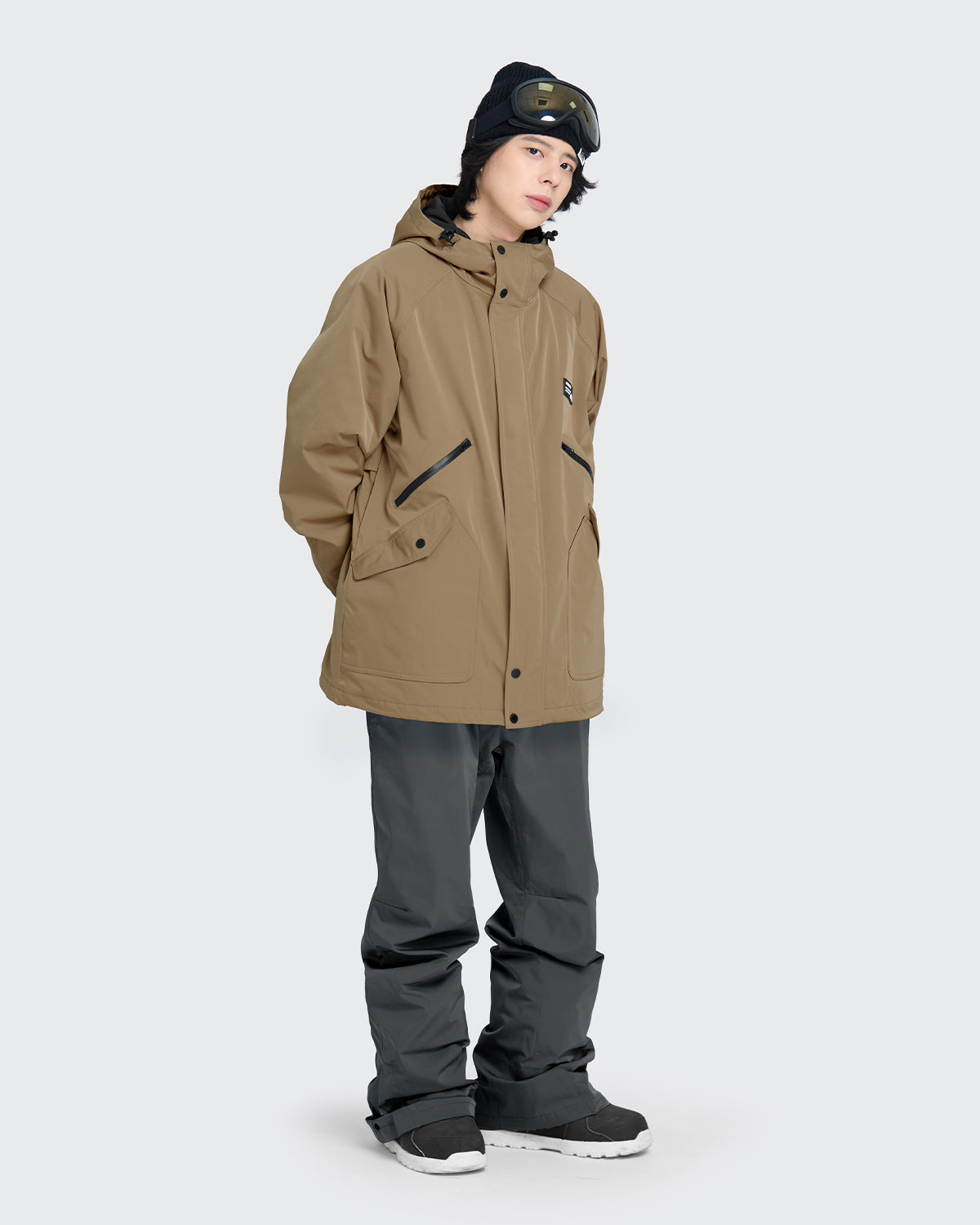 #カラー_モカベージュ／ivグレー