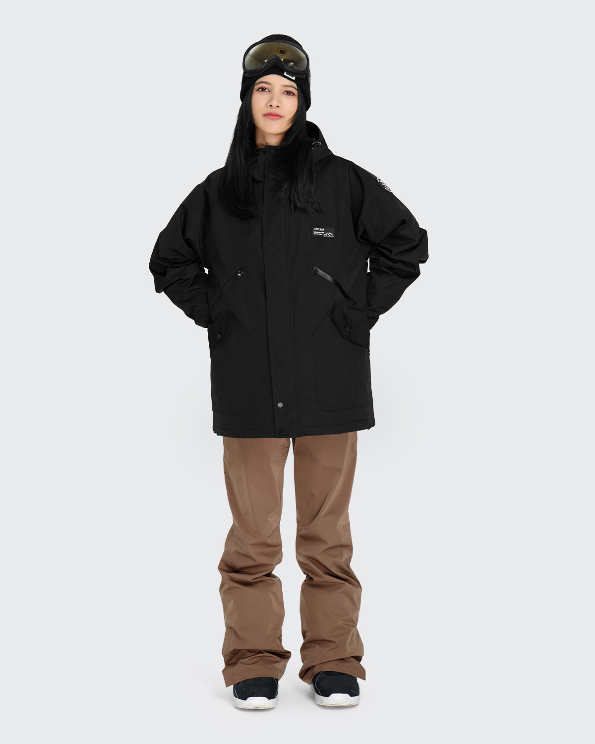 #カラー_ブラック/モカ