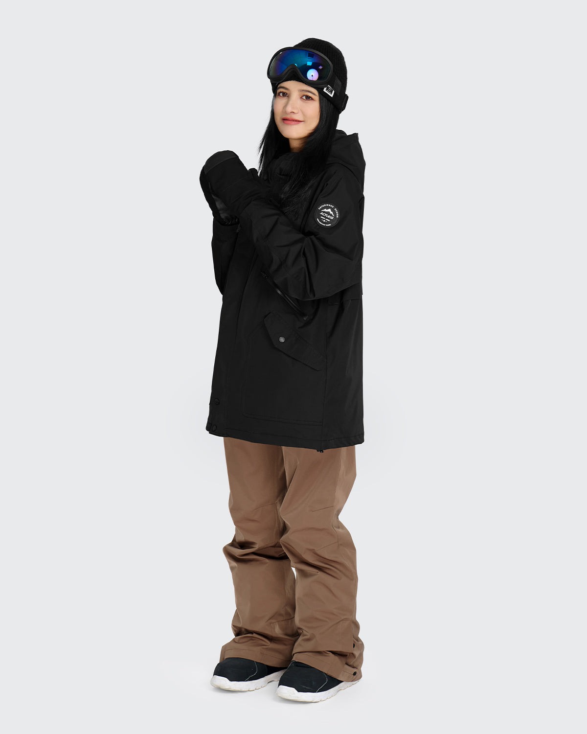 #カラー_ブラック/モカ