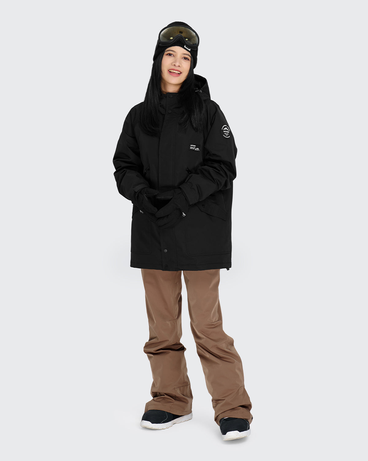 #カラー_ブラック/モカ