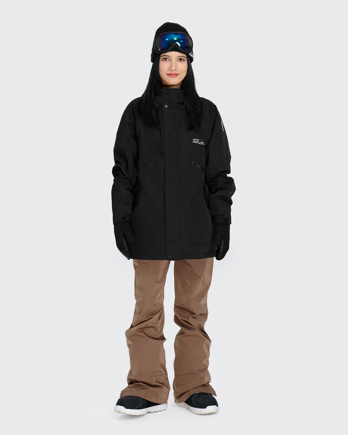 #カラー_ブラック/モカ