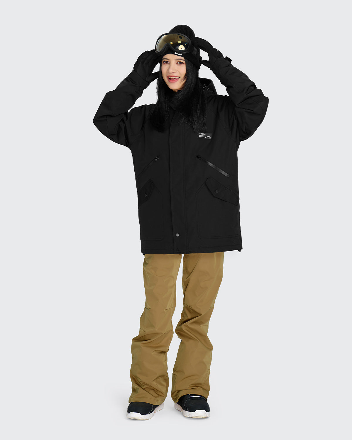 #カラー_ブラック/マスタード