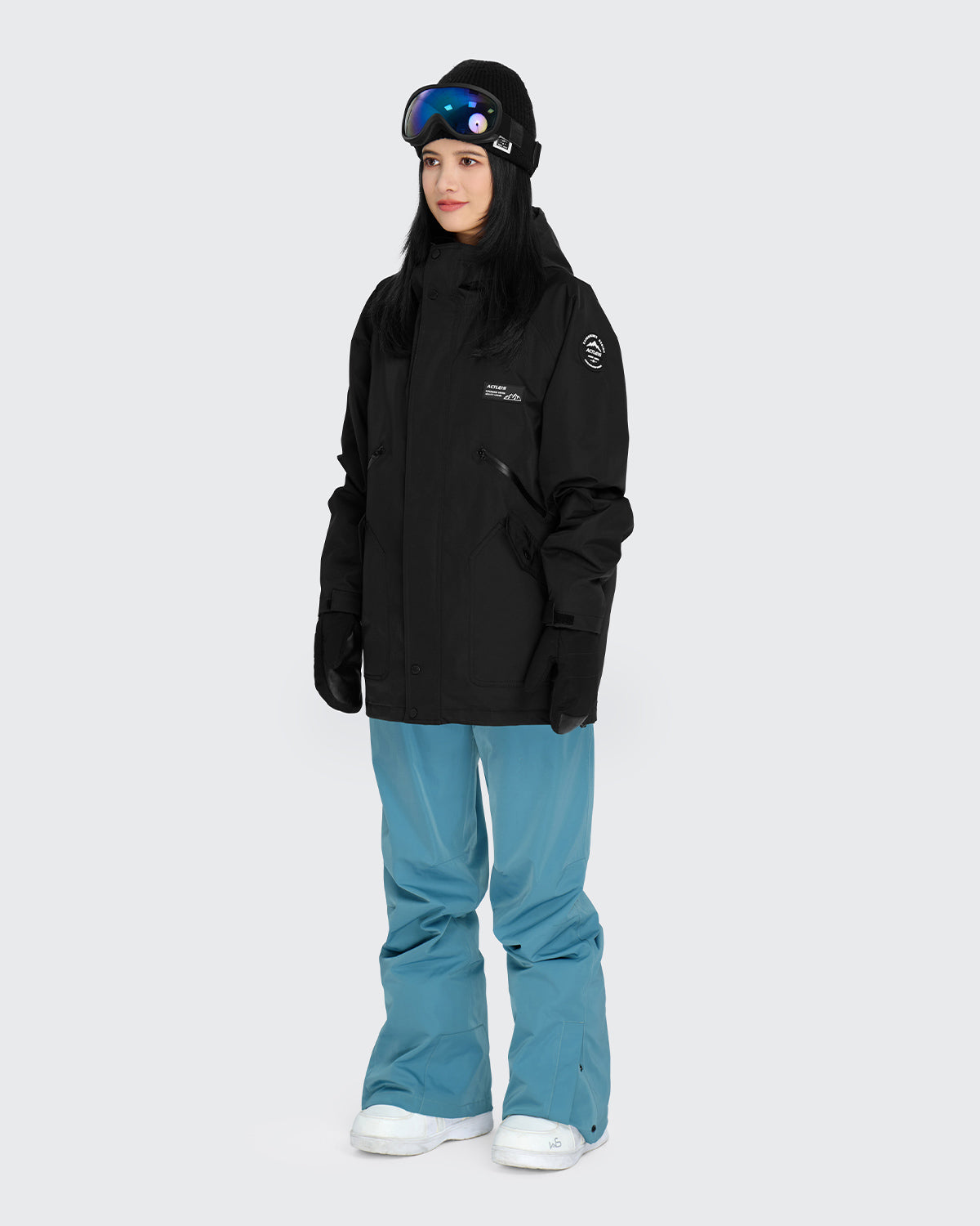 #カラー_ブラック/stブルー