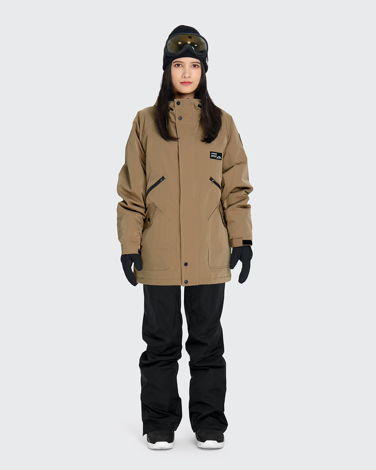 #カラー_モカベージュ/ブラック