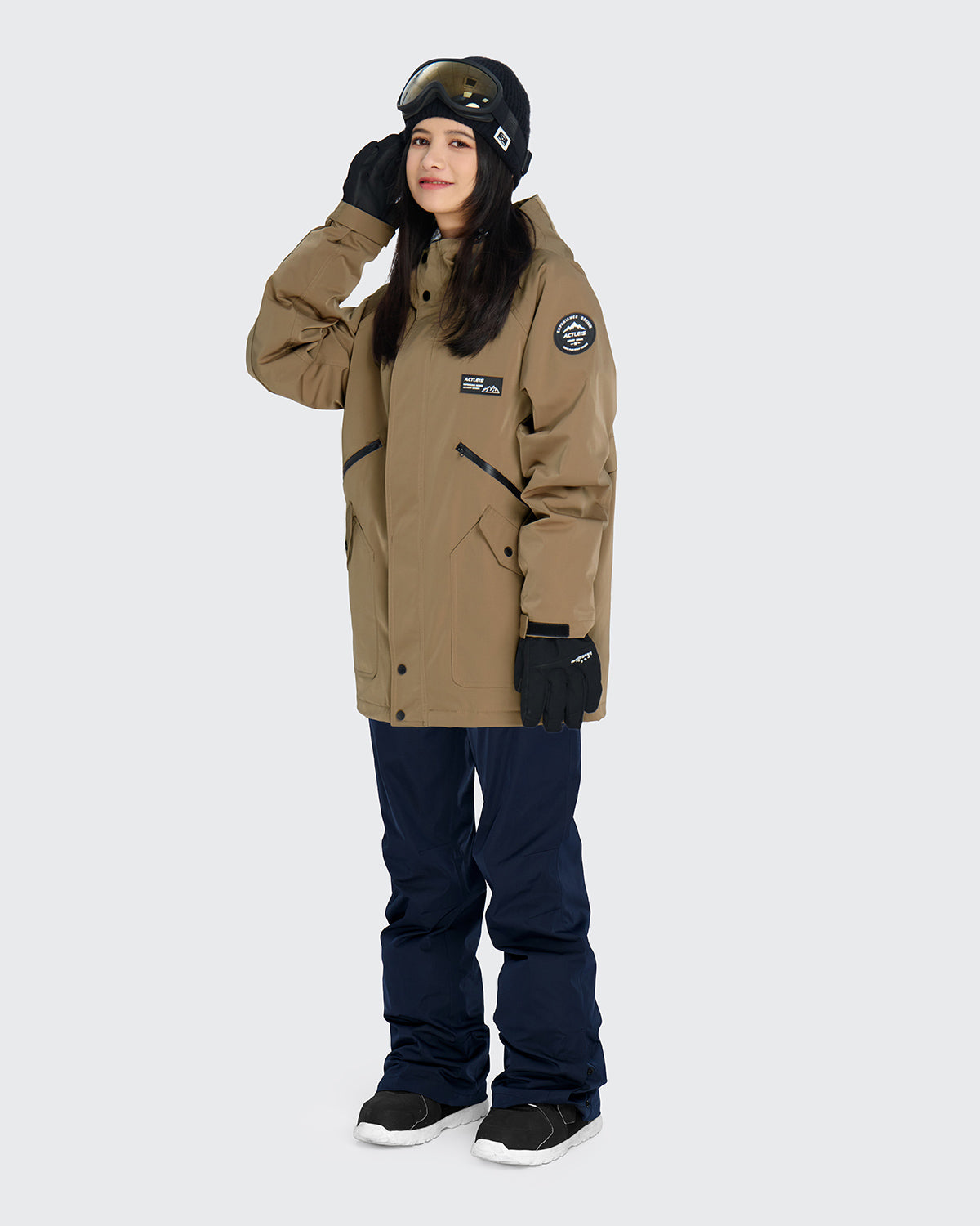 #カラー_モカベージュ/ネイビー