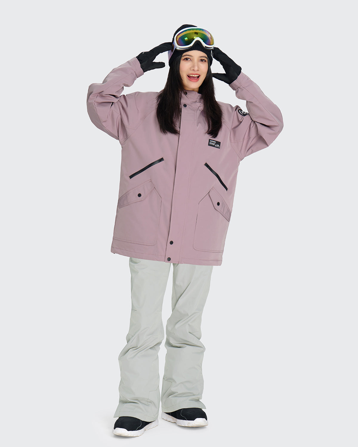 #カラー_skパープル/ライトグレー